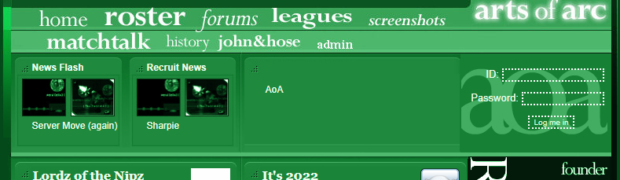It's 2022, and a website I created for a hobby in 2001 lives on.